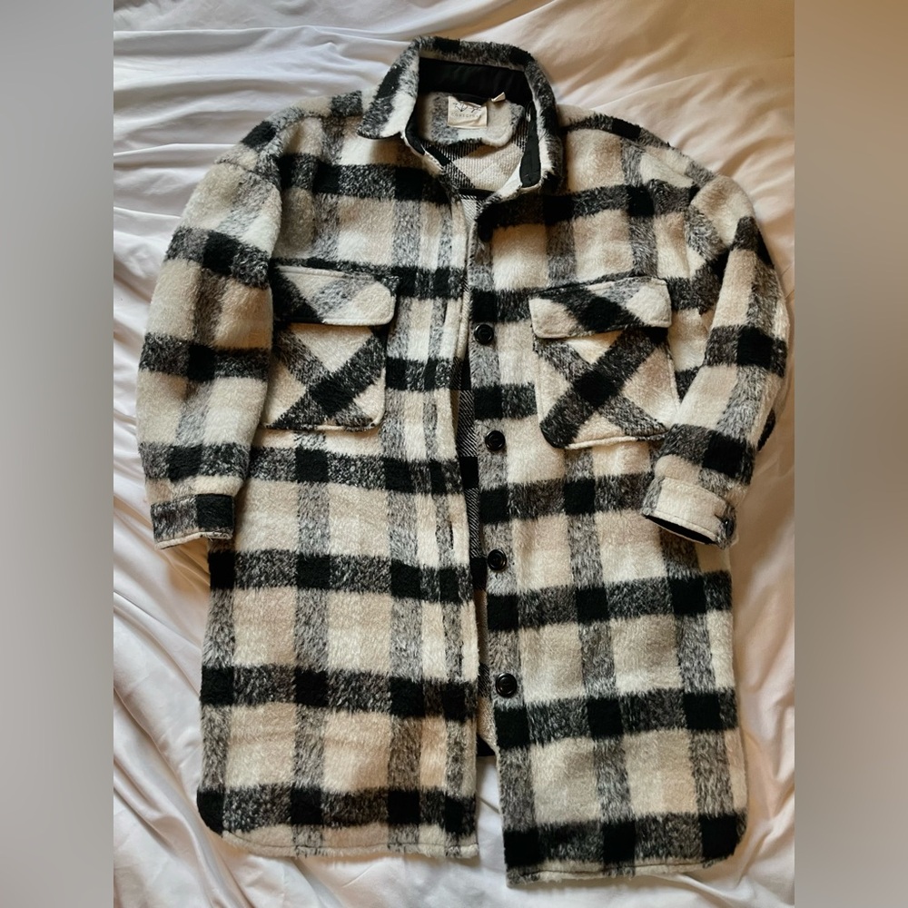 RD Style Plaid Shacket